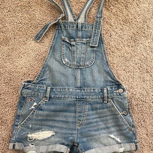 Denim Hollister Overalls
